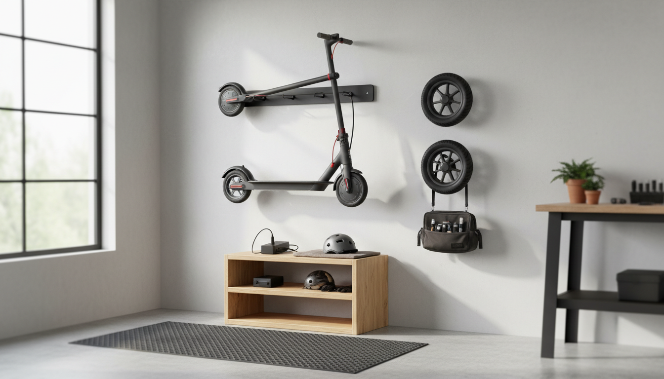 découvrez nos solutions pratiques pour ranger votre trottinette électrique facilement et en toute sécurité. optimisez l'espace et protégez votre équipement au quotidien.