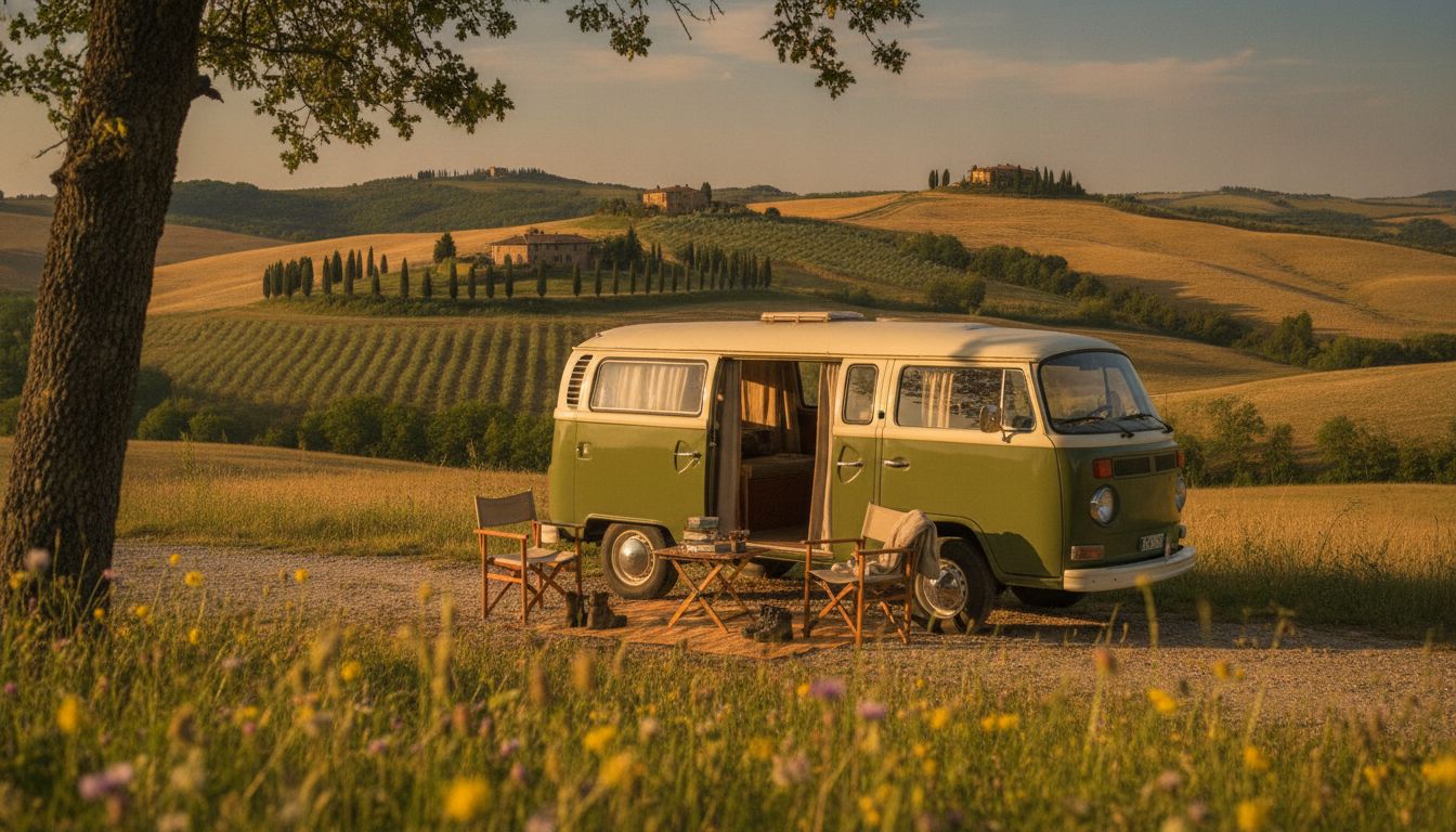 découvrez un itinéraire de 14 jours en camping-car à travers la toscane, explorant ses paysages magnifiques, ses villages pittoresques et ses trésors culturels pour une aventure inoubliable.