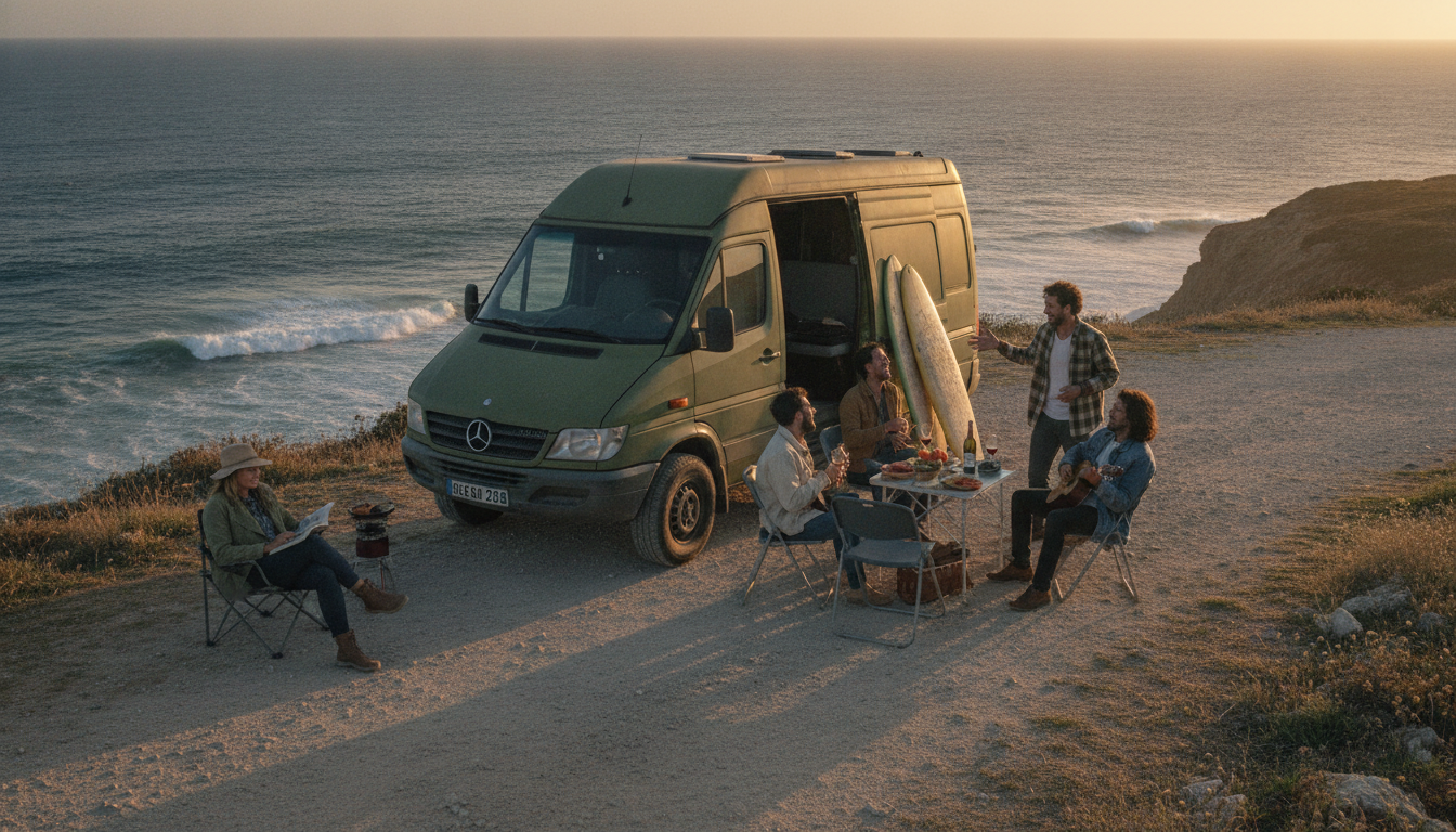 découvrez les conseils et astuces pour voyager en camping-car à l'étranger, que ce soit en solo pour une aventure intimiste ou en groupe pour une escapade conviviale.